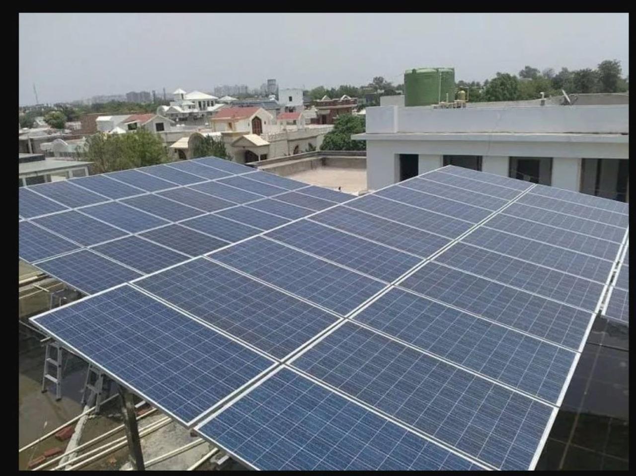Rooftop solar project in Mumbai